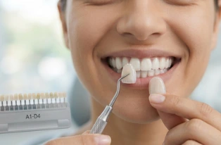 Dental veneers for a smile makeover